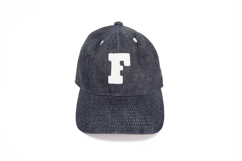 FULLCOUNT フルカウント キャップ 帽子 "6Panel Denim Baseball Cap 'F' Patch" 6843