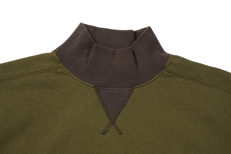 Nigel Cabourn ナイジェルケーボン スウェット "HIGH NECK SHIRT TWO TONE" 80490020001
