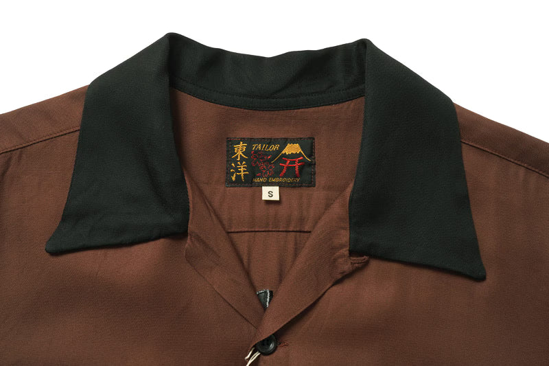 TAILOR TOYO テーラー東洋　半袖 シャツ　SUKA SHIRT “ROARING TIGER” TT39508