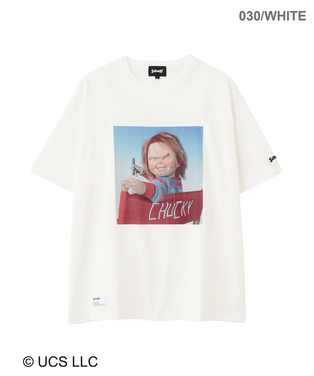 Schott ショット 半袖Ｔシャツ "CHUCKY IT'S TIME TO PLAY T-SHIRT" 782-6134028