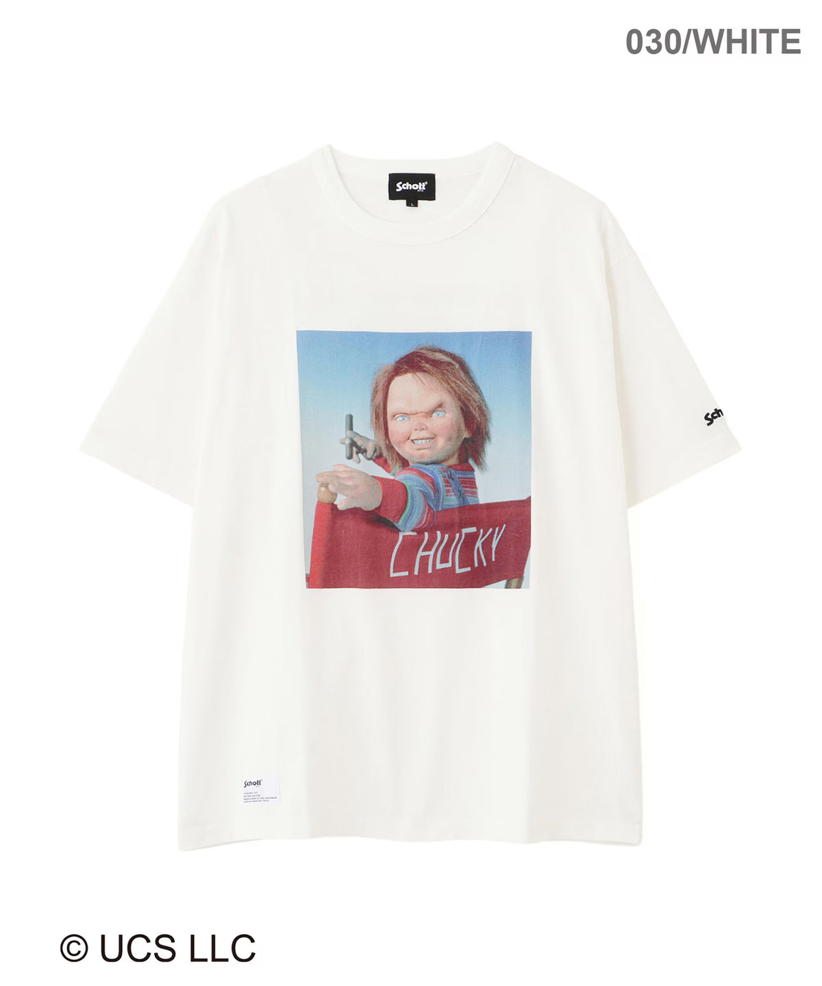 Schott ショット 半袖Ｔシャツ "CHUCKY IT'S TIME TO PLAY T-SHIRT" 782-6134028