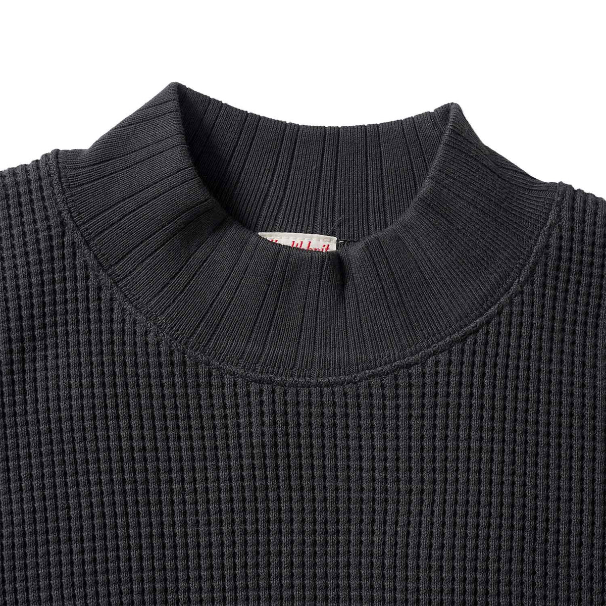 Healthknit ヘルスニット 長袖 Tシャツ "スーパーヘビーワッフル モックネック長袖" 52002