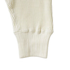 Healthknit ヘルスニット 長袖 Tシャツ "スーパーヘビーワッフル モックネック長袖" 52002