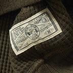 Healthknit ヘルスニット 長袖 Tシャツ "スーパーヘビーワッフル モックネック長袖" 52002
