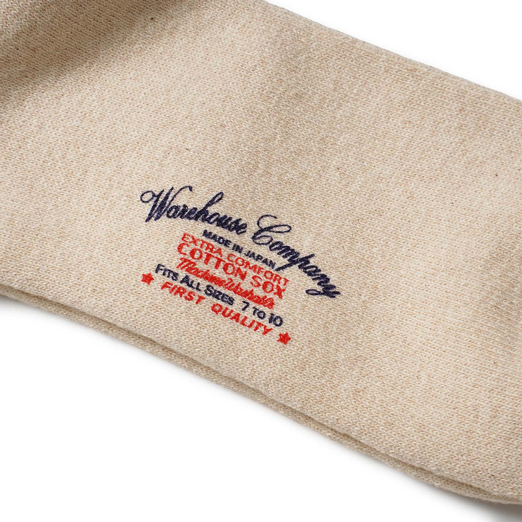 WAREHOUSE ウエアハウス 靴下 Lot.5234 "PILE SOCKS(SHORT)" 5239(26SS)