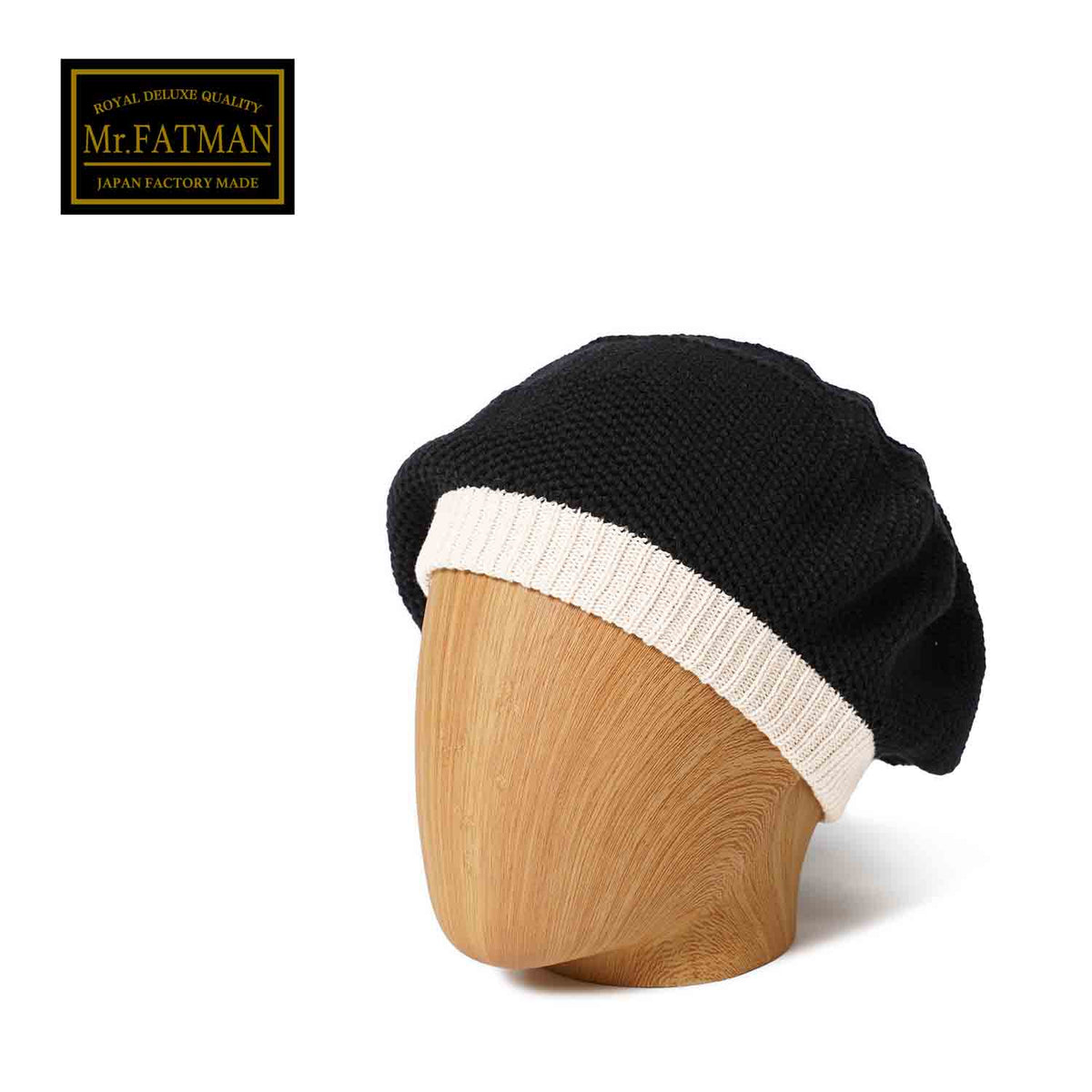 Mr.FATMAN ミスターファットマン 帽子 ベレー帽 "BIG TUM KNIT BERET" 5261005
