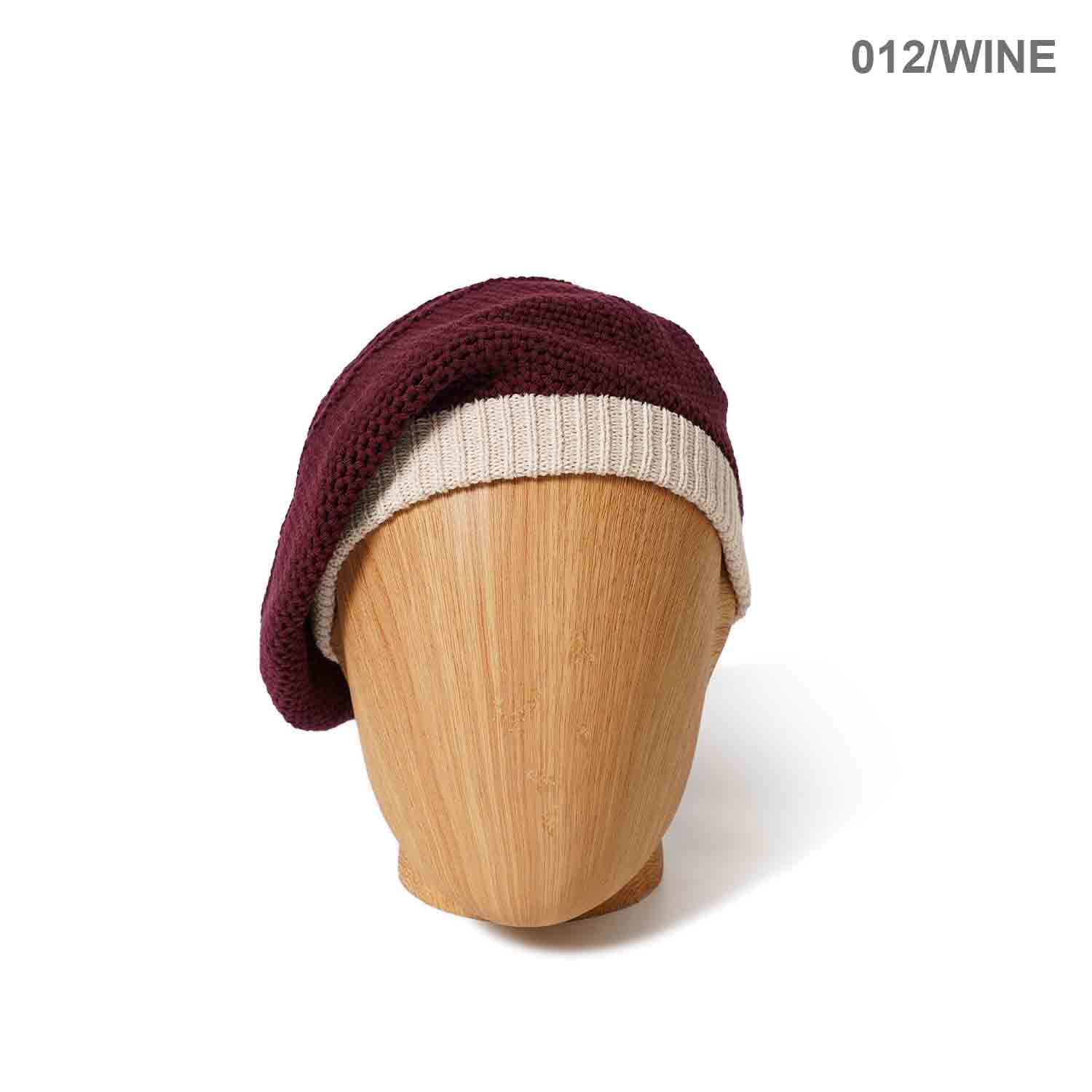 Mr.FATMAN BIG TUM KNIT BERET ブラウン Mr.FATMAN ミスターファットマン 帽子 ベレー帽 