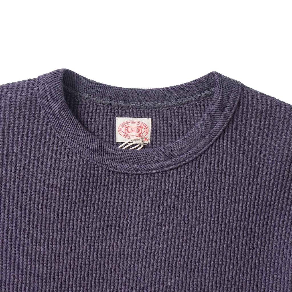 FULLCOUNT フルカウント 長袖 Tシャツ "Heavyweight Waffle Longsleeve T Shirt" 5964