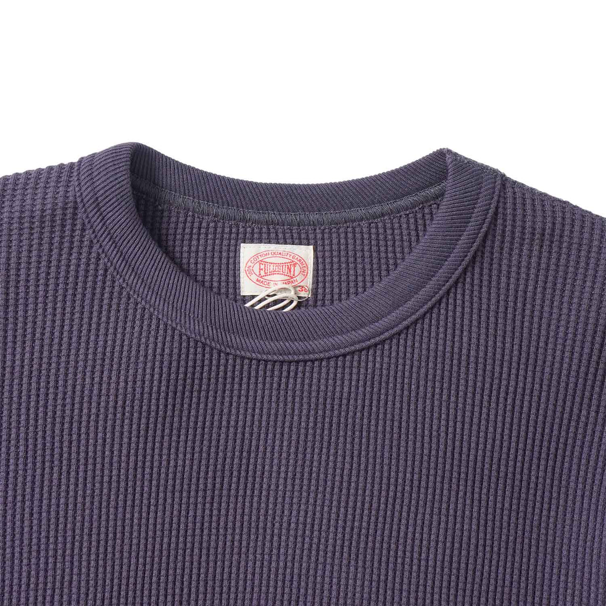 FULLCOUNT フルカウント 長袖 Tシャツ "Heavyweight Waffle Longsleeve T Shirt" 5964