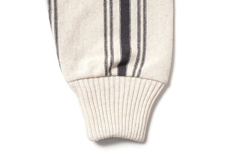 ORGUEIL オルゲイユニット カーディガン Stripe Knit Cardigan OR-4293