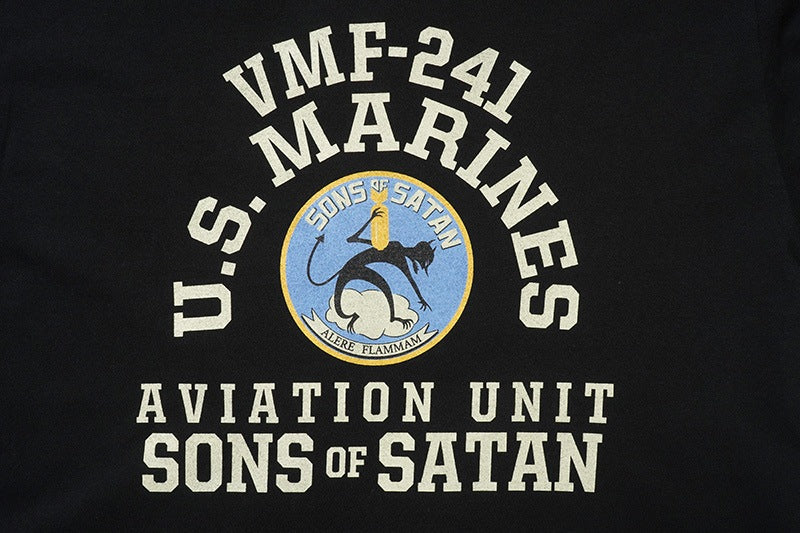 BUZZ RICKSON'S バズリクソンズ 長袖 Tシャツ “L/S T-SHIRT VMF-241 SONS” BR69627
