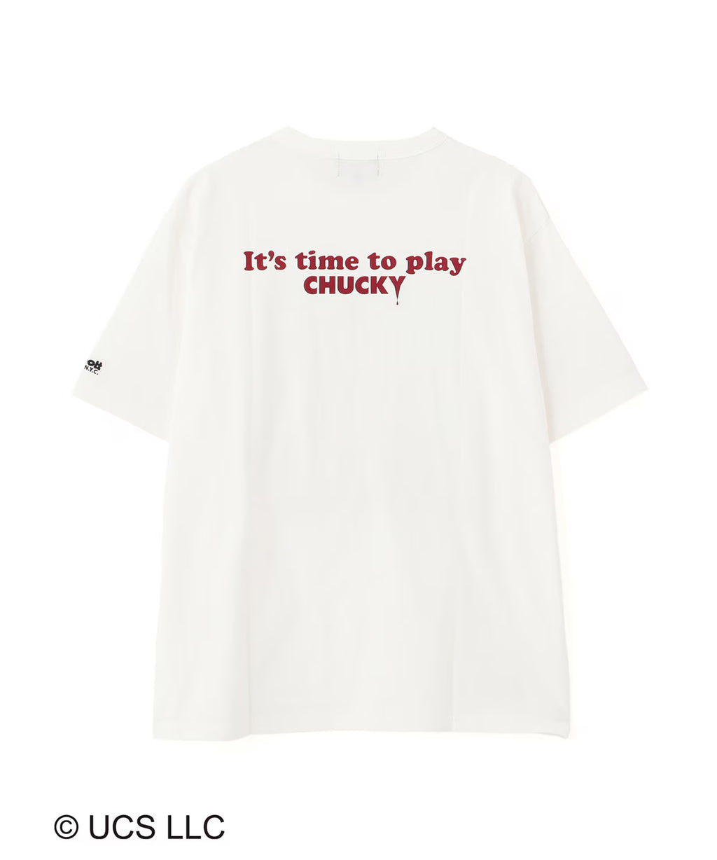 Schott ショット 半袖Ｔシャツ "CHUCKY IT'S TIME TO PLAY T-SHIRT" 782-6134028