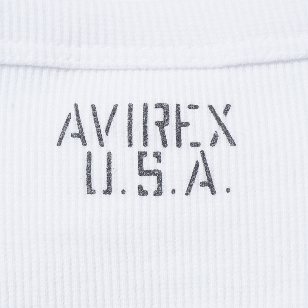 AVIREX アヴィレックス 長袖 Tシャツ "AVI LS DAILY TRECO CREW-NECK TEE" 783-4930019(6153481)