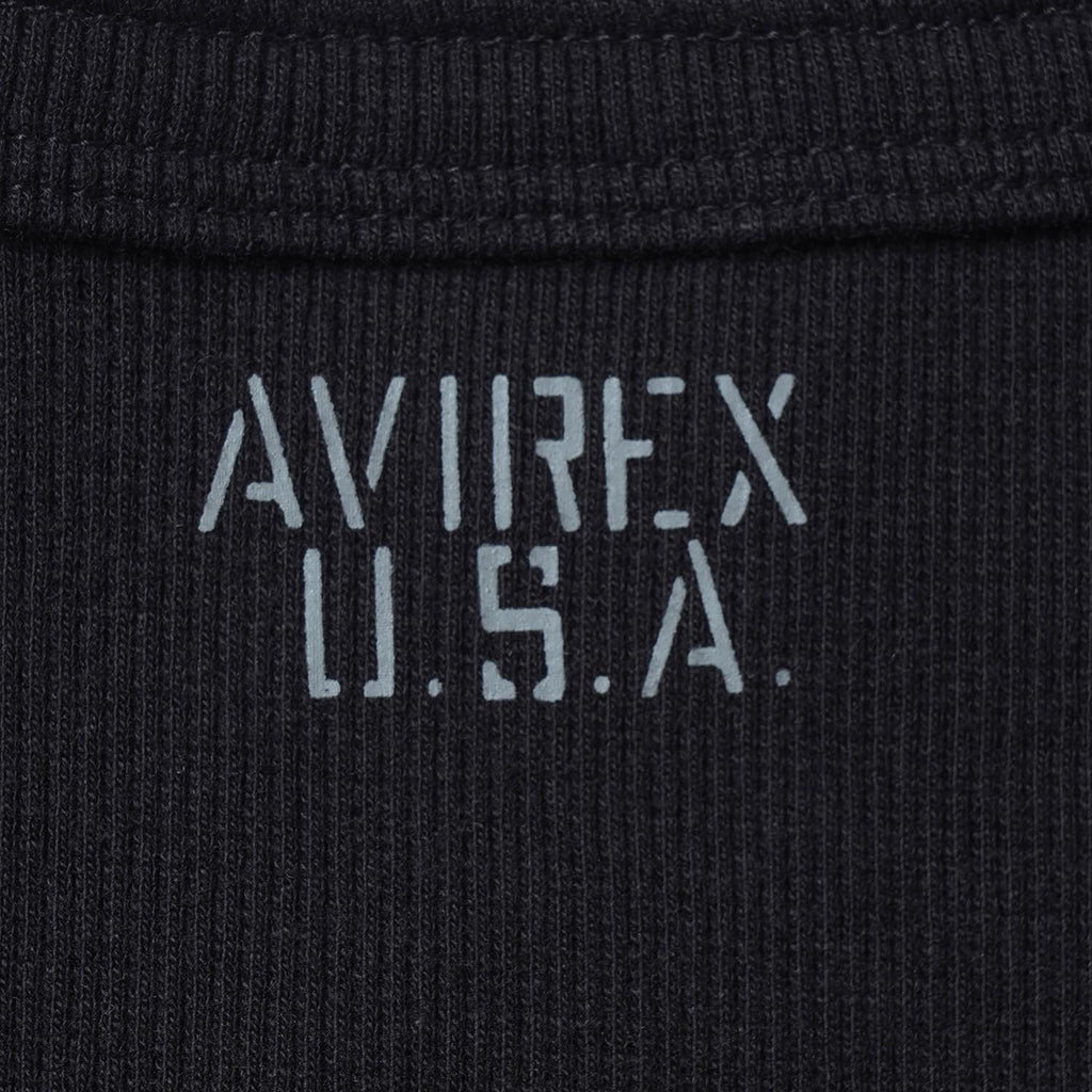 AVIREX アヴィレックス 長袖 Tシャツ "DAILY HENLY NECK LS" 783-4930020(6153482)