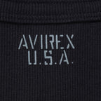 AVIREX アヴィレックス 長袖 Tシャツ "DAILY HENLY NECK LS" 783-4930020(6153482)