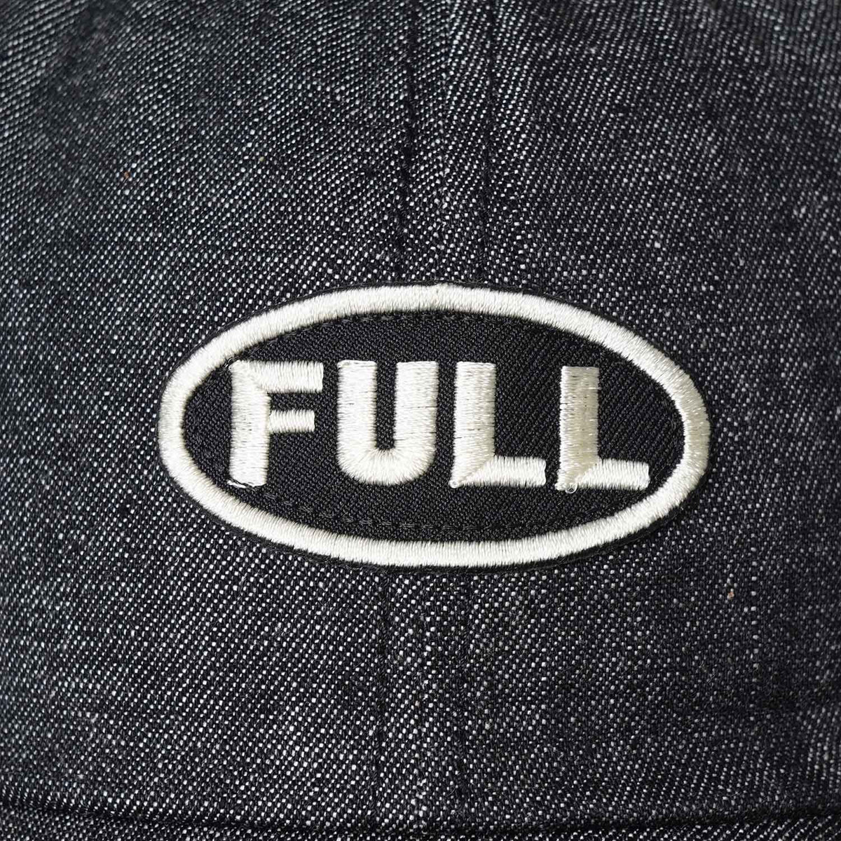 FULLCOUNT フルカウント キャップ 帽子 "Black FULL Wappen Denim Cap" 2026SS 6770-26