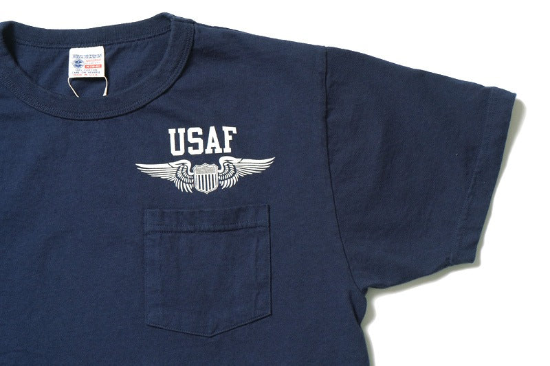BUZZ RICKSON'S バズリクソンズ 半袖Tシャツ S/S POCKET T-SHIRT "U.S. AIR FORCE" BR79579