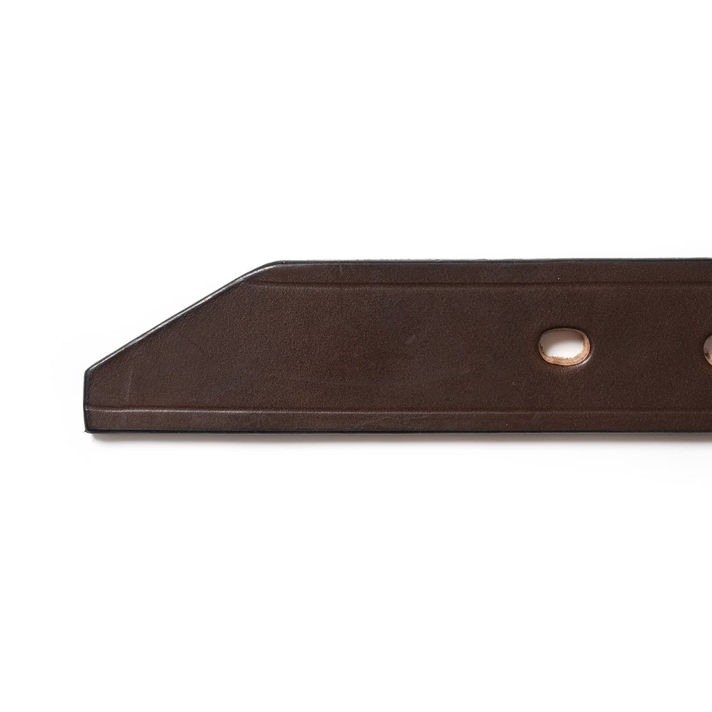 chapllin チャップリン ベルト HORWEEN CHROMEXCEL LEATHER "FIREMAN BELT" CPB-FIREMAN-CEX【BLACK×SILVER】