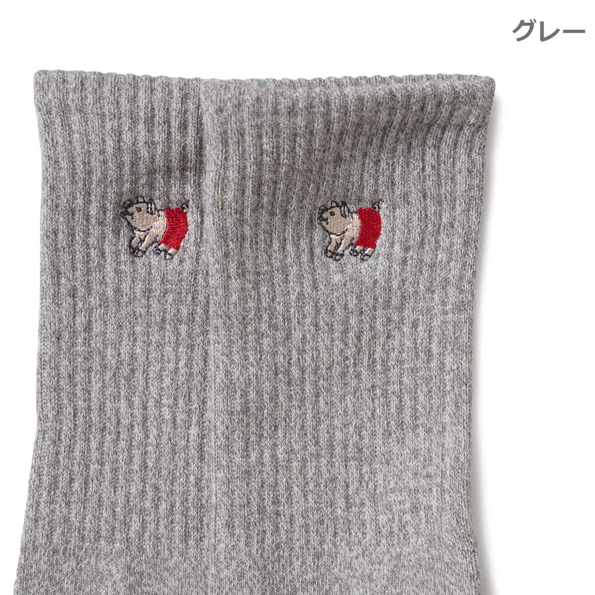 STUDIO D'ARTISAN ステュディオ・ダルチザン 靴下 “ロングソックス” 7305