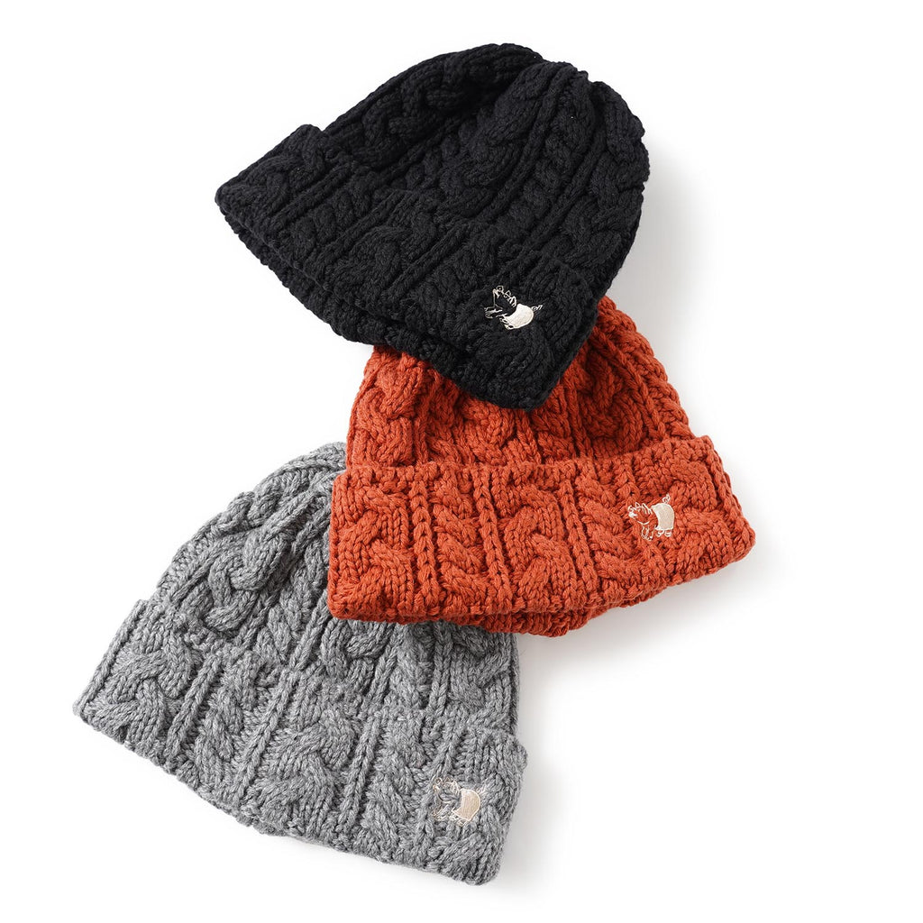 STUDIO D'ARTISAN ステュディオ・ダルチザン 帽子 キャップ "WOOL KNIT CAP" 7562