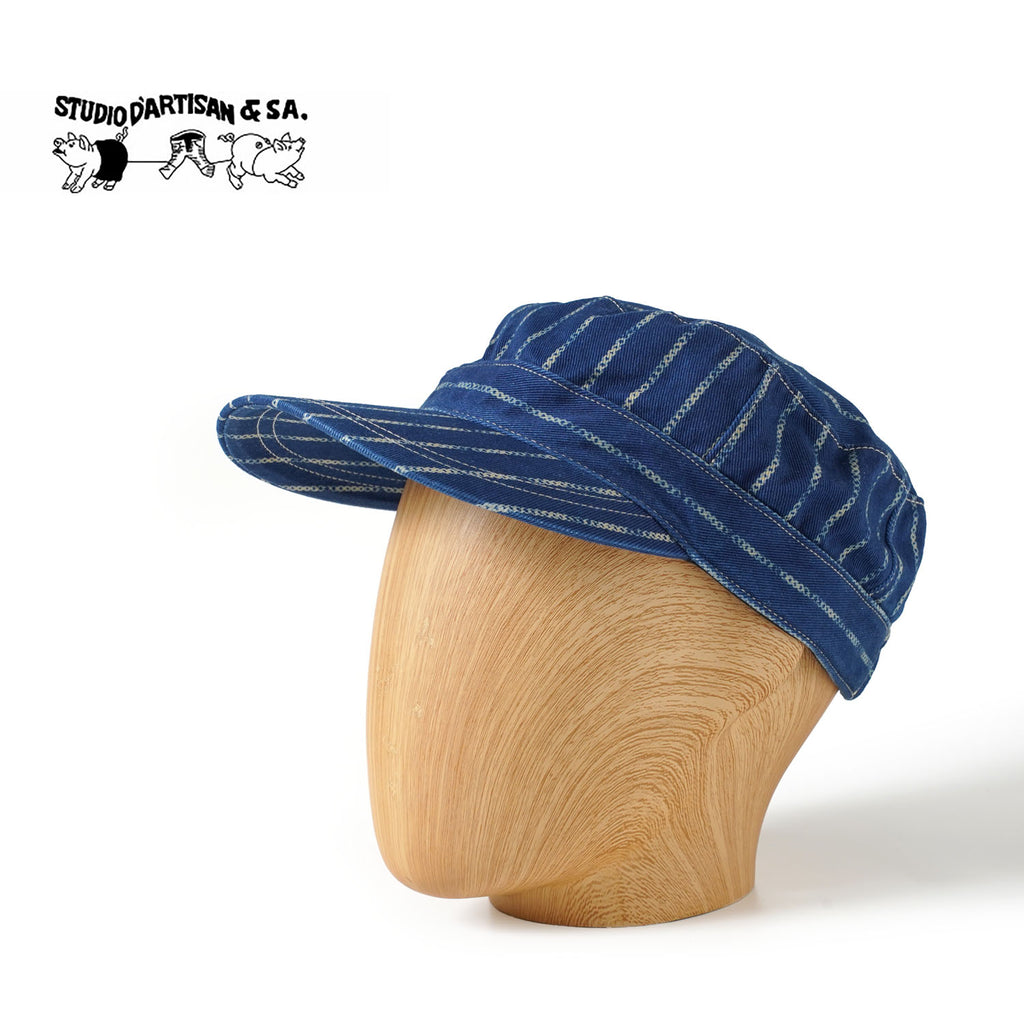 STUDIO D'ARTISAN ステュディオ・ダルチザン キャップ 帽子 "リングウォバッシュワークキャップ" 7588