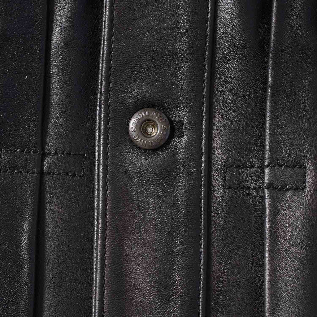 Schott ショット シープレザー Gジャン "SHEEP LEATHER 1st TRACKER JACKET" 782-5950015