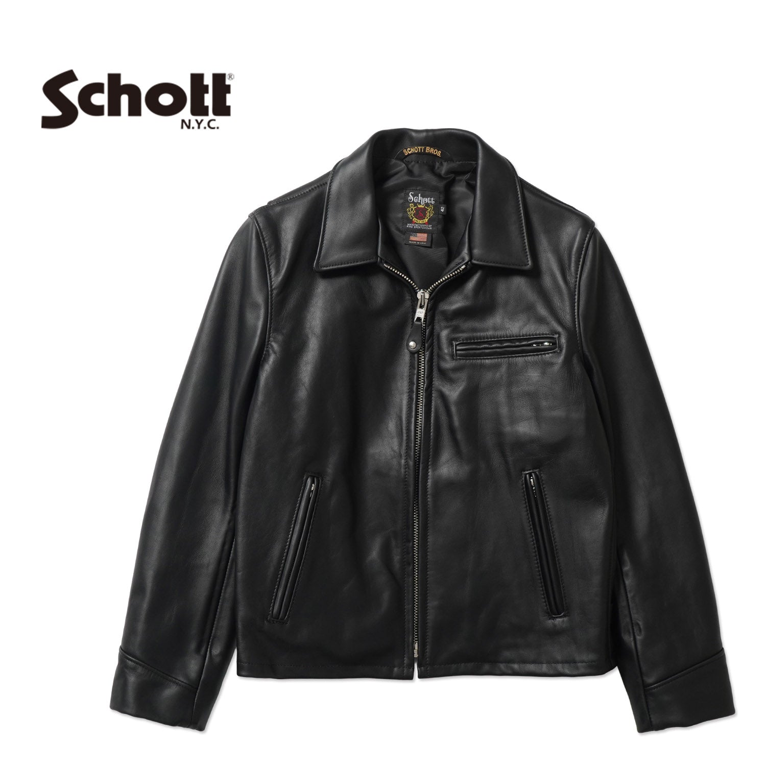 Schott ショット レザー トラッカージャケット 