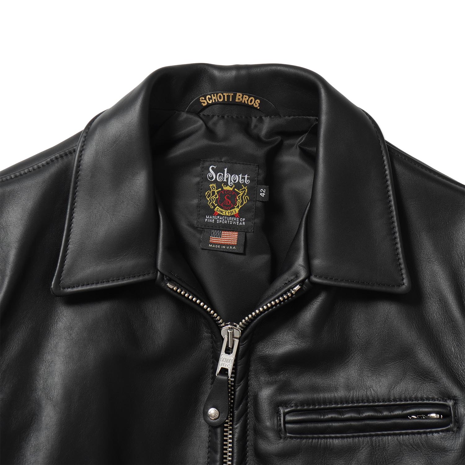 Schott ショット レザー トラッカージャケット 
