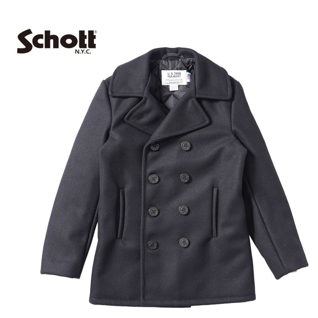 Schott ショット ピーコート "740 32oz DOUBLE BREASTED WOOL COAT” 782-5954003(7)