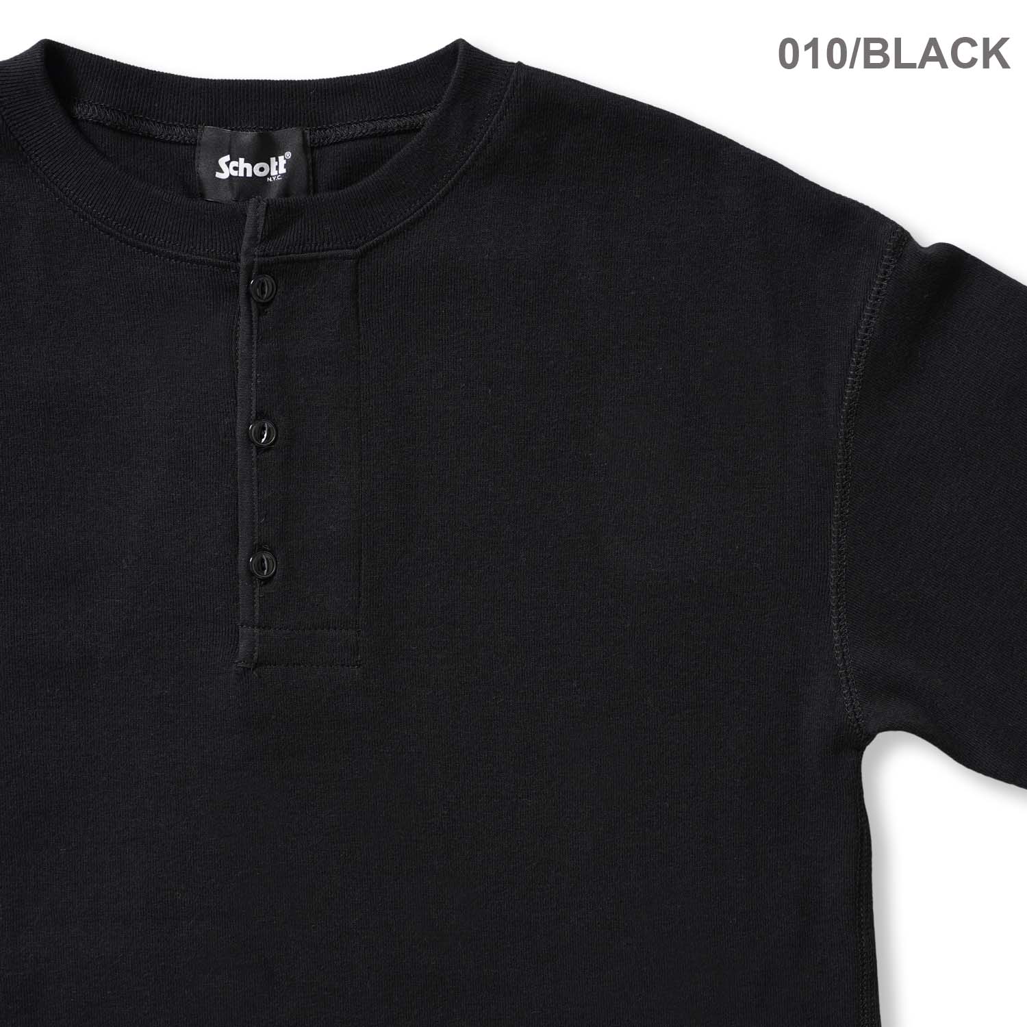 Schott ショット ニット ヘンリーロンT 