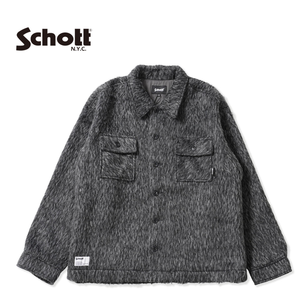 Schott ショット シャギー プレイド ジャケット "SHAGGY PLAID JKT" 782-6252017