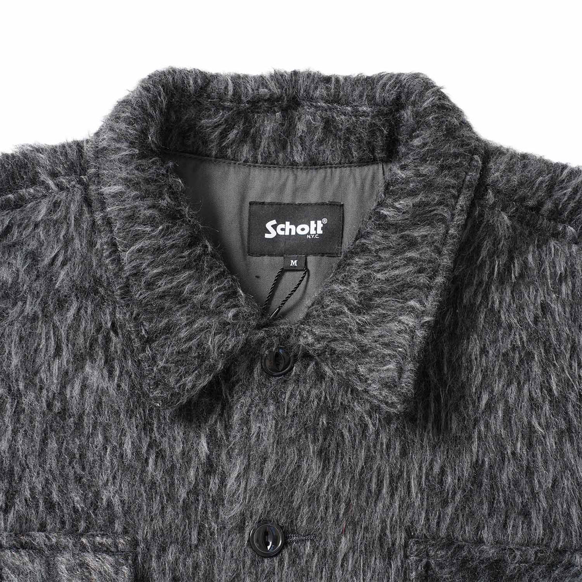 Schott ショット シャギー プレイド ジャケット "SHAGGY PLAID JKT" 782-6252017