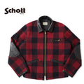 Schott ショット バッファロー レザー コンビ ジャケット "BUFFALO LEATHER COMBINATION JKT" 782-6252021
