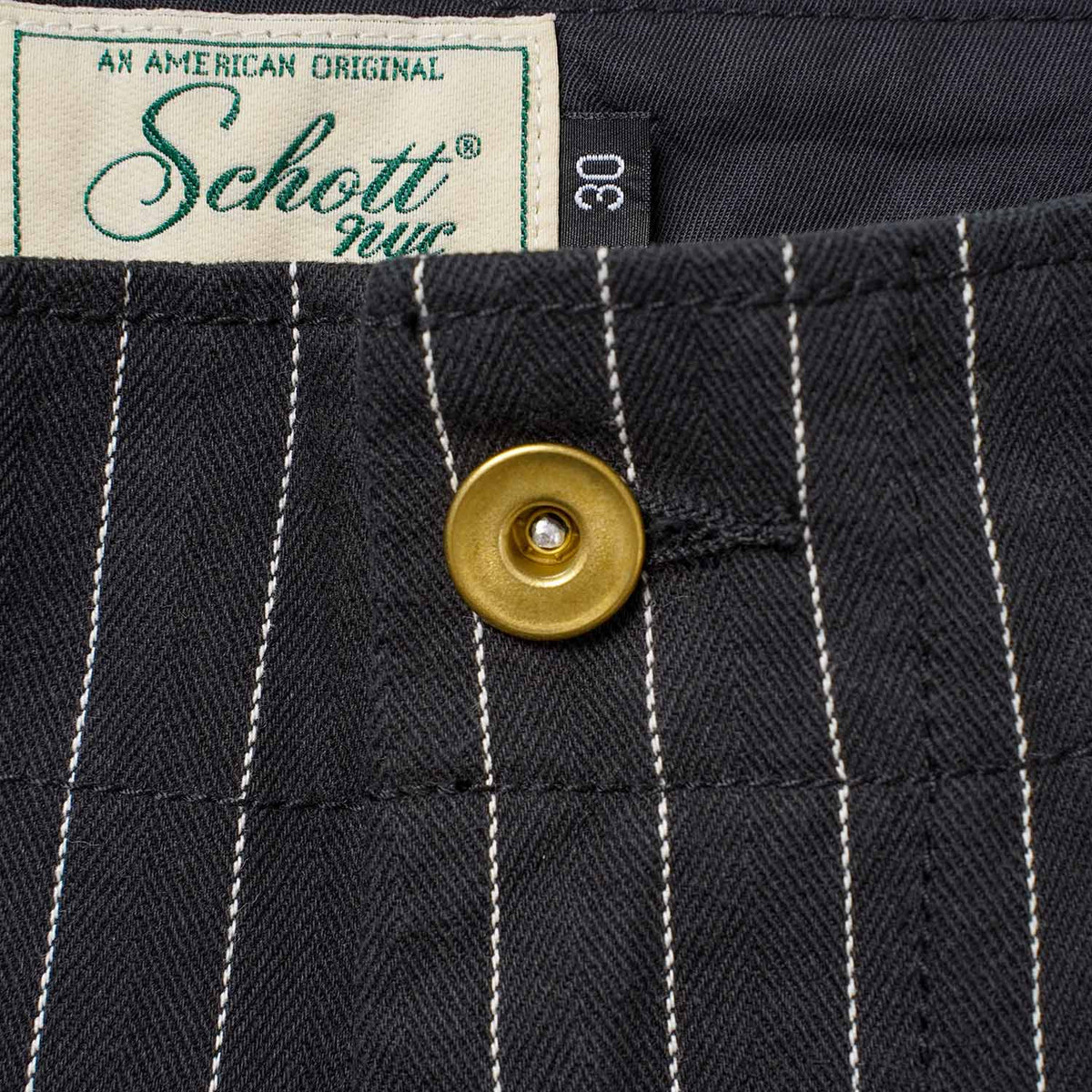 Schott ショット ストライプ フリスコパンツ "STRIPE FRISCO PANTS" 782-6910003*