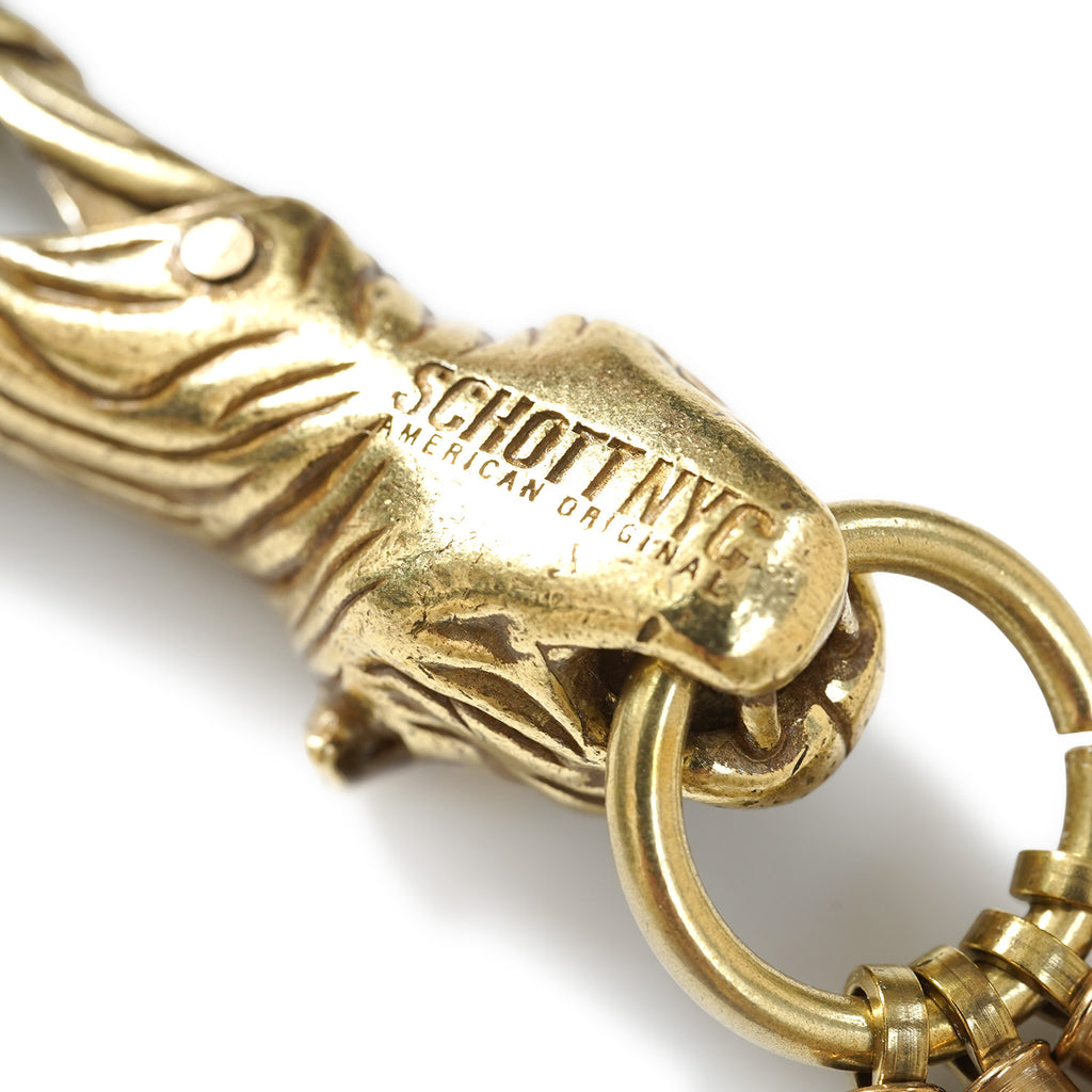 Schott ショット キーチェーン "BULLDOG KEY CHAIN" 782-6970047