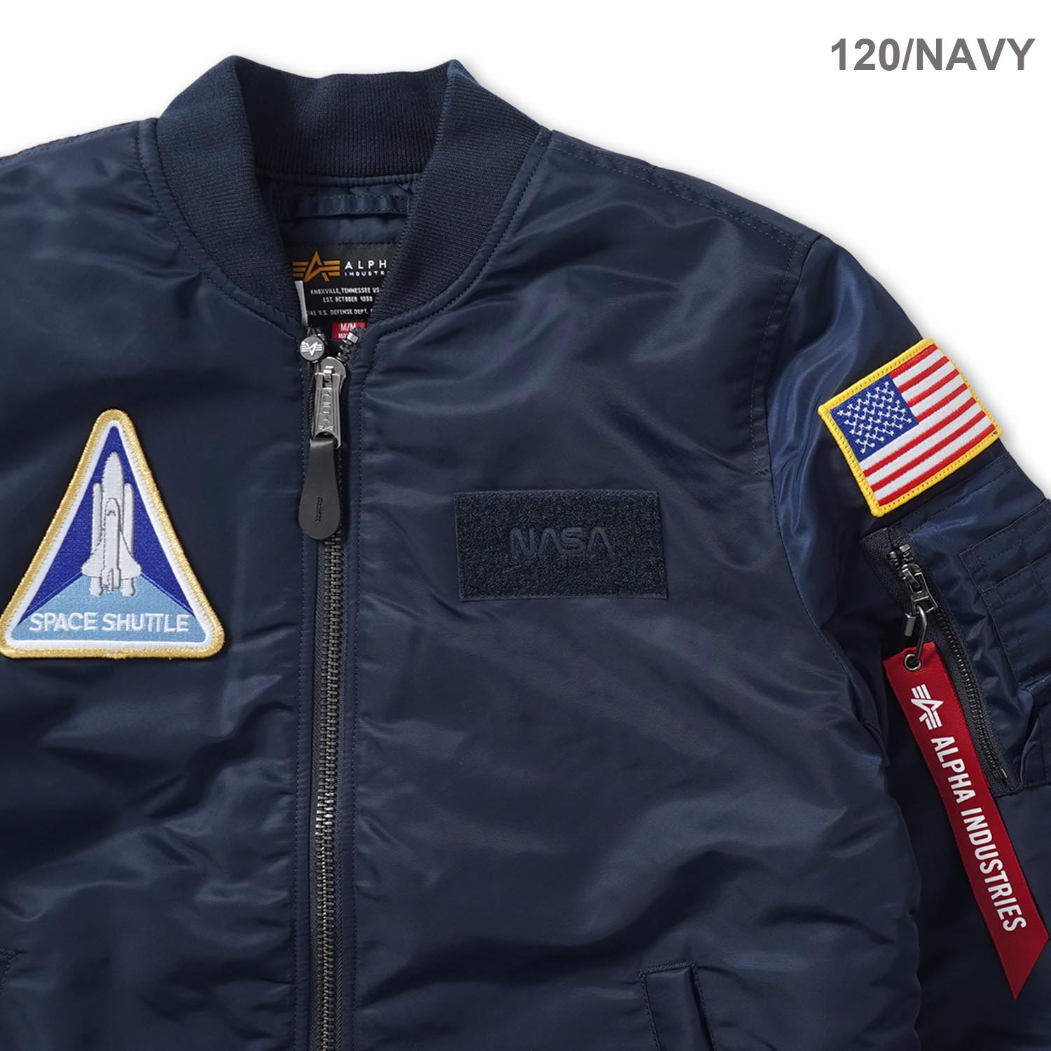 Alpha Industries アルファインダストリーズ ジャケット NASA MA-1