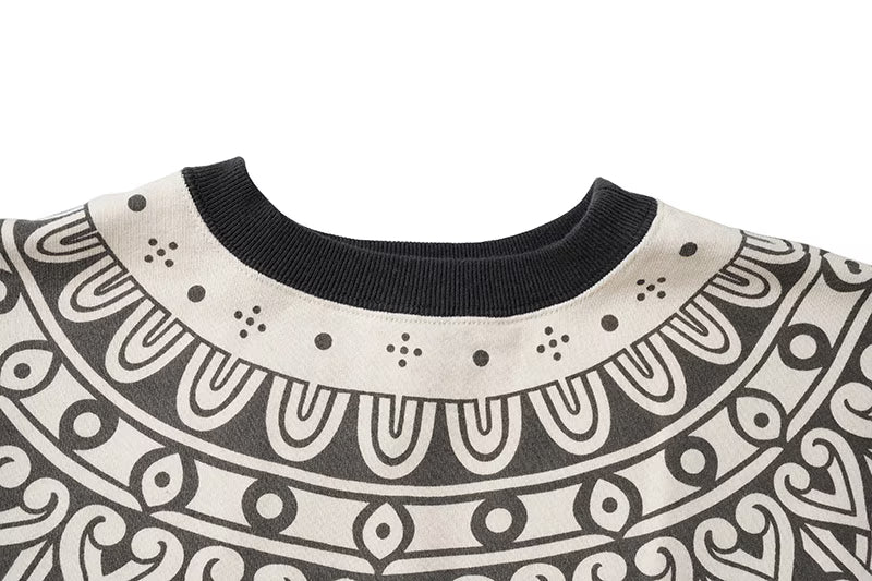 FULLCOUNT フルカウント スウェット トレーナー "Tribal Pattern Sweatshirts" 3764