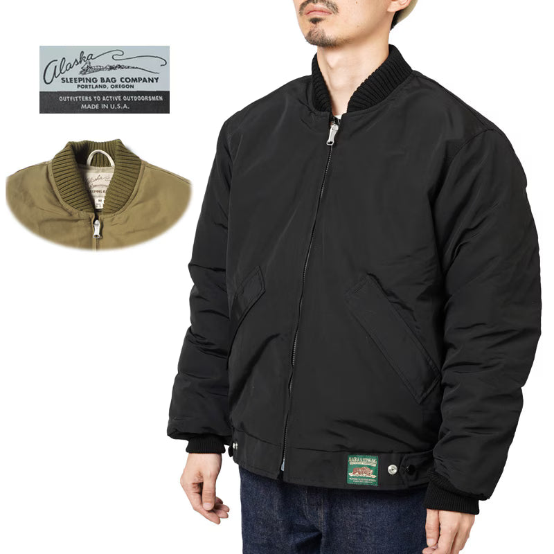 ALASKA SLEEPING BAG アラスカ・スリーピングバッグ　ジャケット　GOOSE DOWN, MADE IN USA　“WINTER KING” JACKET　AS15442