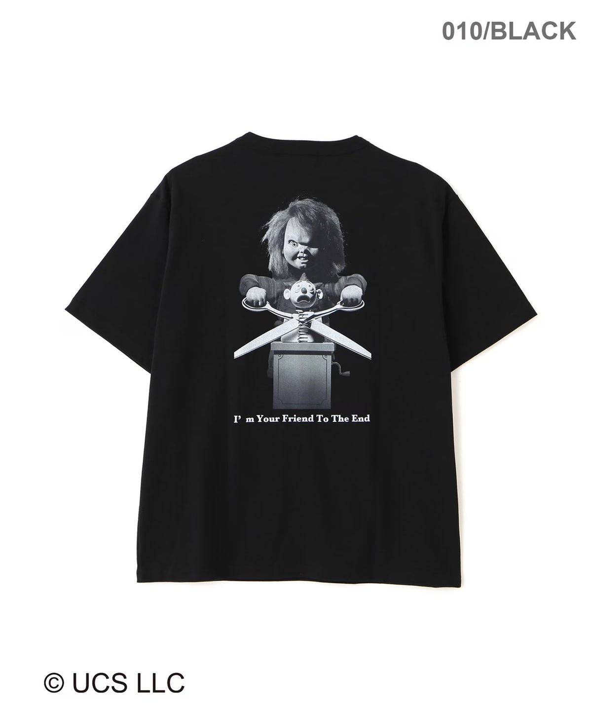 Schott ショット 半袖Ｔシャツ "CHUCKY MONOCHROME T-SHIRT" 782-6134030