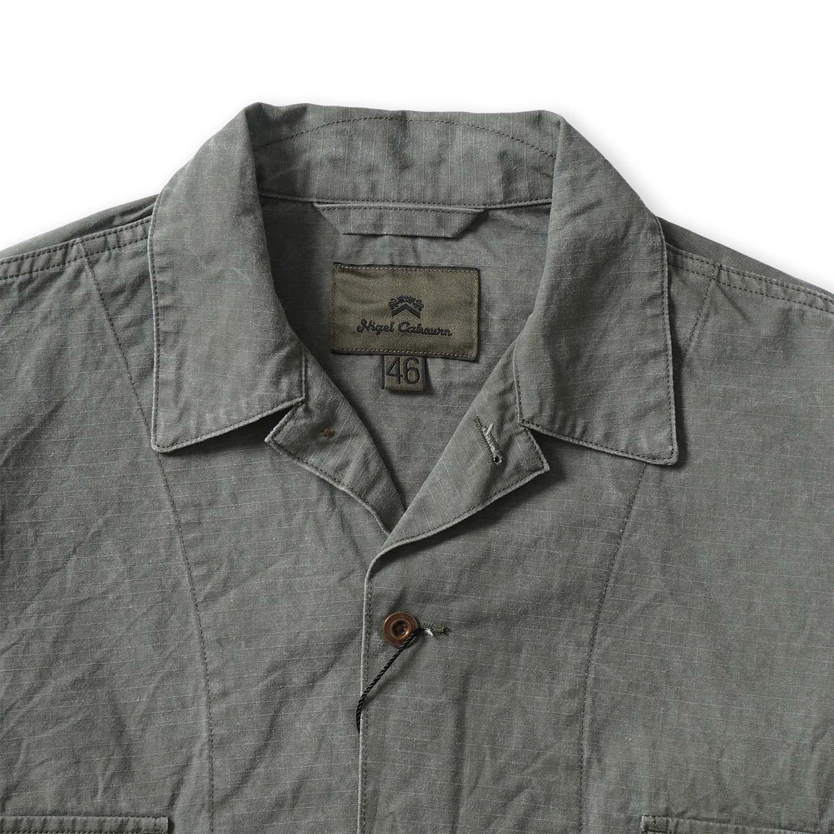 Nigel Cabourn ナイジェルケーボン ジャケット “40s FIELD SH RIPSTOP PIGMENT” 80530010011
