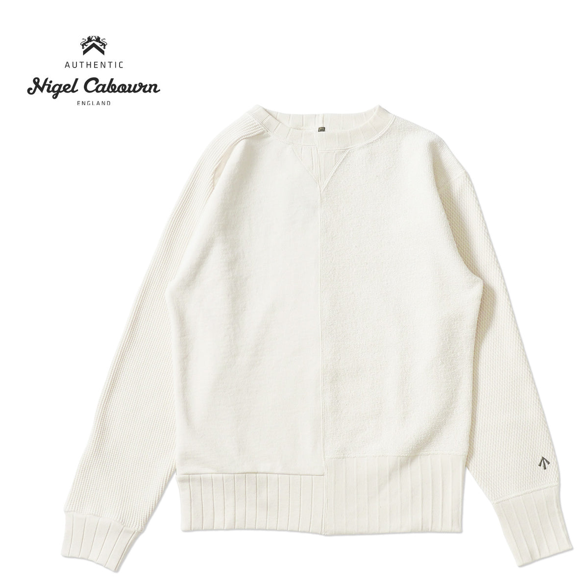 Nigel Cabourn ナイジェルケーボン スウェット "ARMY CREW JERSEY MIX" 80530020010
