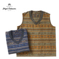 Nigel Cabourn ナイジェルケーボン プルオーバーベスト "PULLOVER VEST FAIR ISLE REV" 80530070009