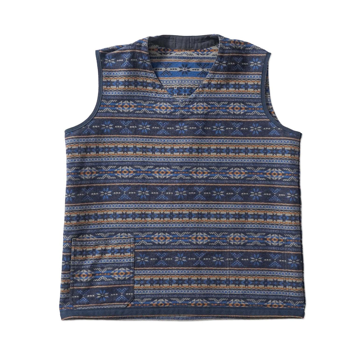 Nigel Cabourn ナイジェルケーボン プルオーバーベスト "PULLOVER VEST FAIR ISLE REV" 80530070009