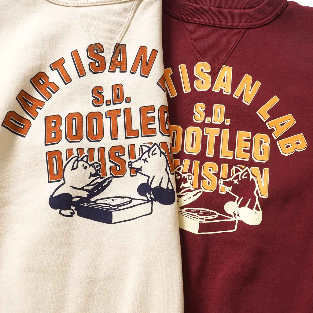 STUDIO D'ARTISAN ステュディオ・ダルチザン スウェット・トレーナー "丸胴プリントトレーナー" 8225A