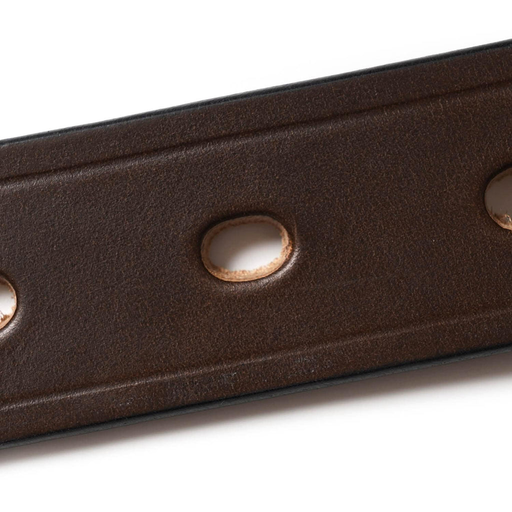 chapllin チャップリン ベルト HORWEEN CHROMEXCEL LEATHER "FIREMAN BELT" CPB-FIREMAN-CEX【BLACK×SILVER】