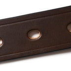 chapllin チャップリン ベルト HORWEEN CHROMEXCEL LEATHER "FIREMAN BELT" CPB-FIREMAN-CEX【BLACK×SILVER】