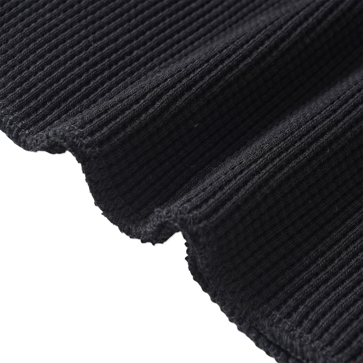 Healthknit ヘルスニット 長袖 Tシャツ "スーパーヘビーワッフル ヘンリーネック長袖Tシャツ" 990