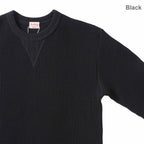 Healthknit ヘルスニット 長袖 Tシャツ "スーパーヘビーワッフル スウェットタイプ長袖Tシャツ" 993