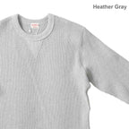 Healthknit ヘルスニット 長袖 Tシャツ "スーパーヘビーワッフル スウェットタイプ長袖Tシャツ" 993