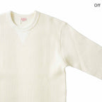Healthknit ヘルスニット 長袖 Tシャツ "スーパーヘビーワッフル スウェットタイプ長袖Tシャツ" 993